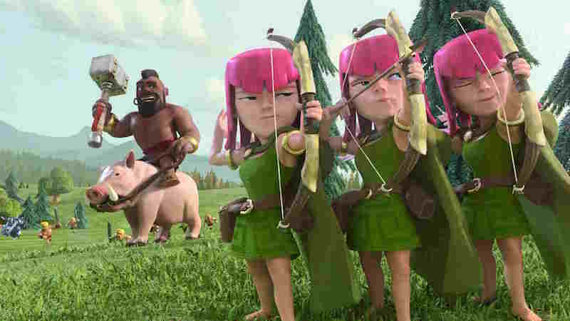 archer-hog-rider-clash-of-clans