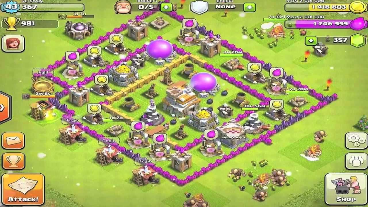 Clash of Clans attacking strategy May 2018